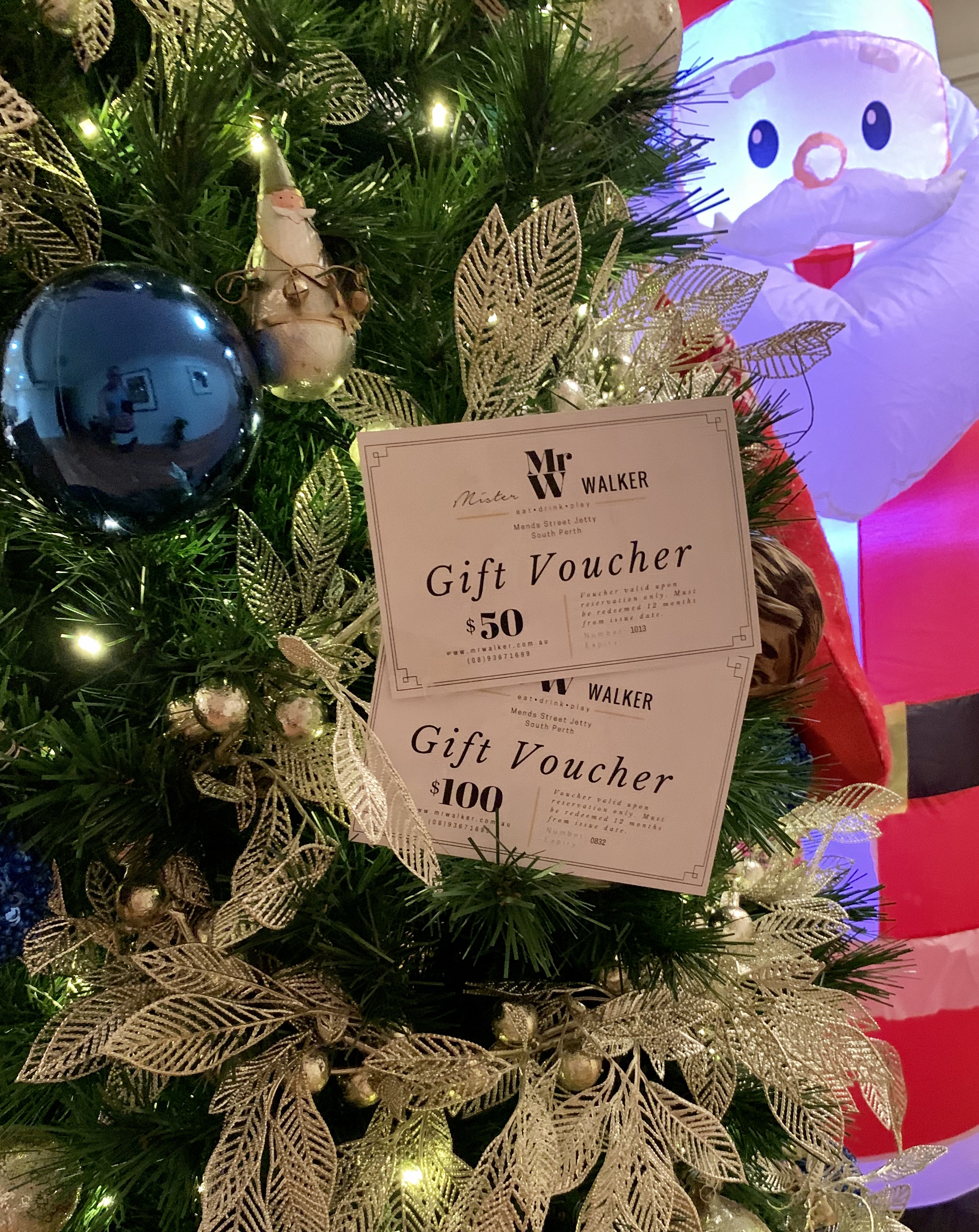 Mister Walker gift vouchers!