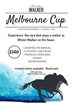 Melbourne Cup at Mister Walker